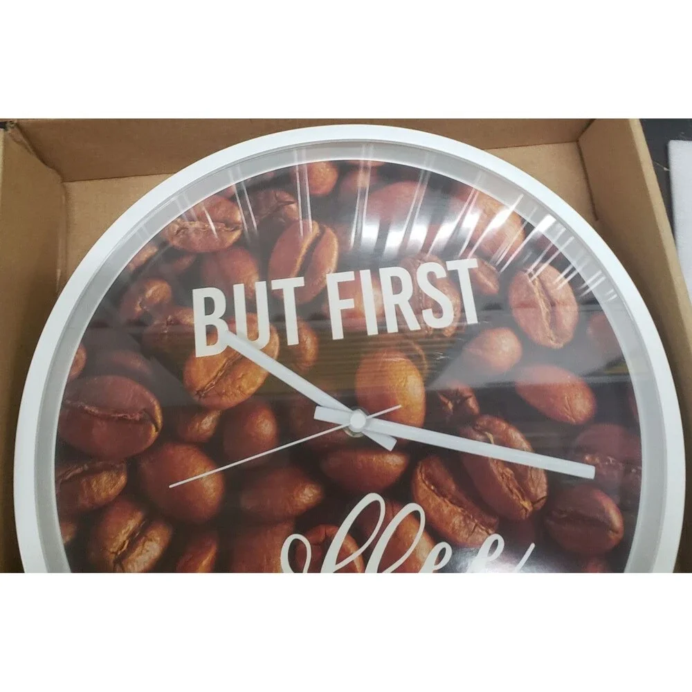 Plastic Wall Clock, approx. 11.5